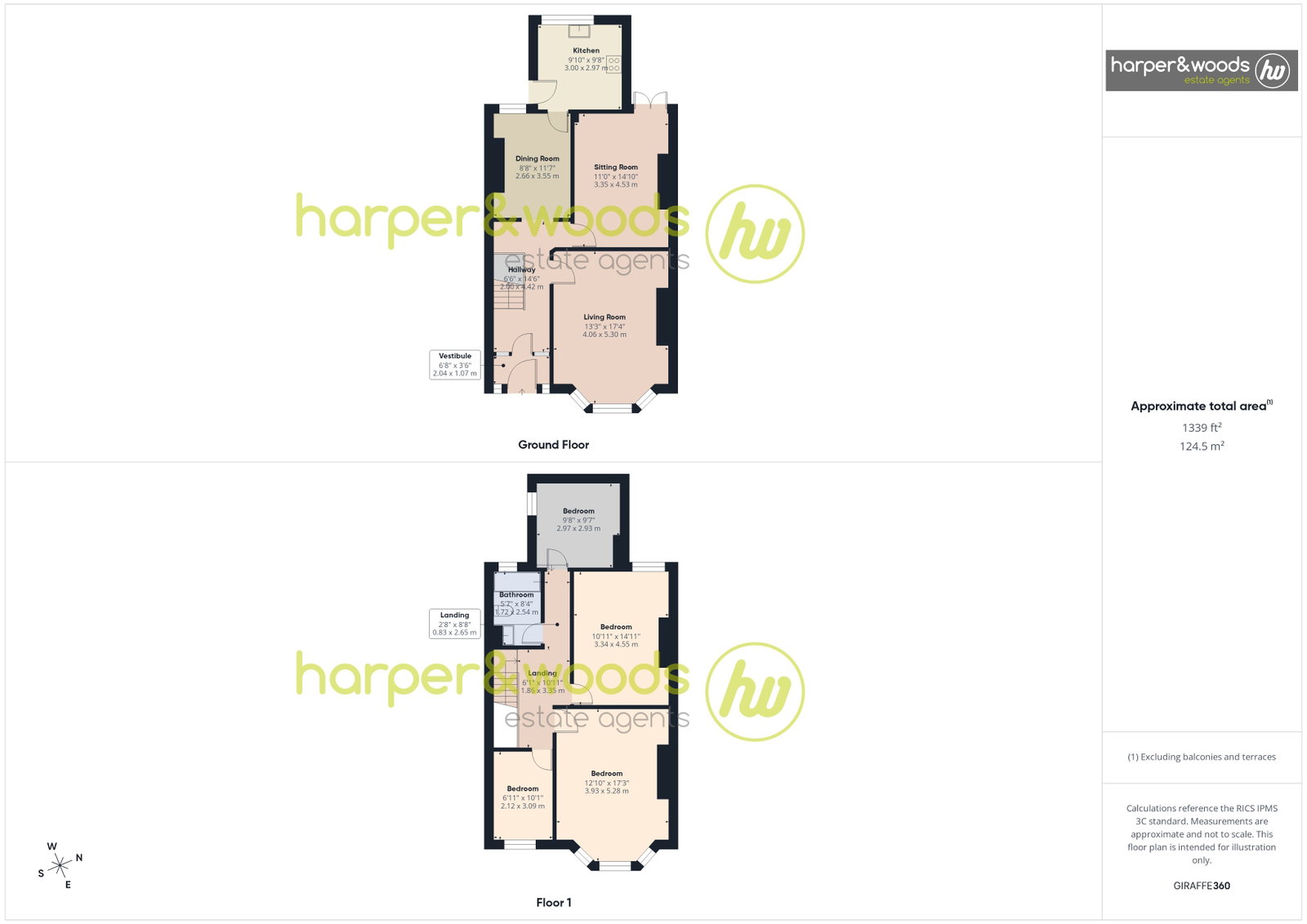 191, Rake Lane, Wallasey floorplan