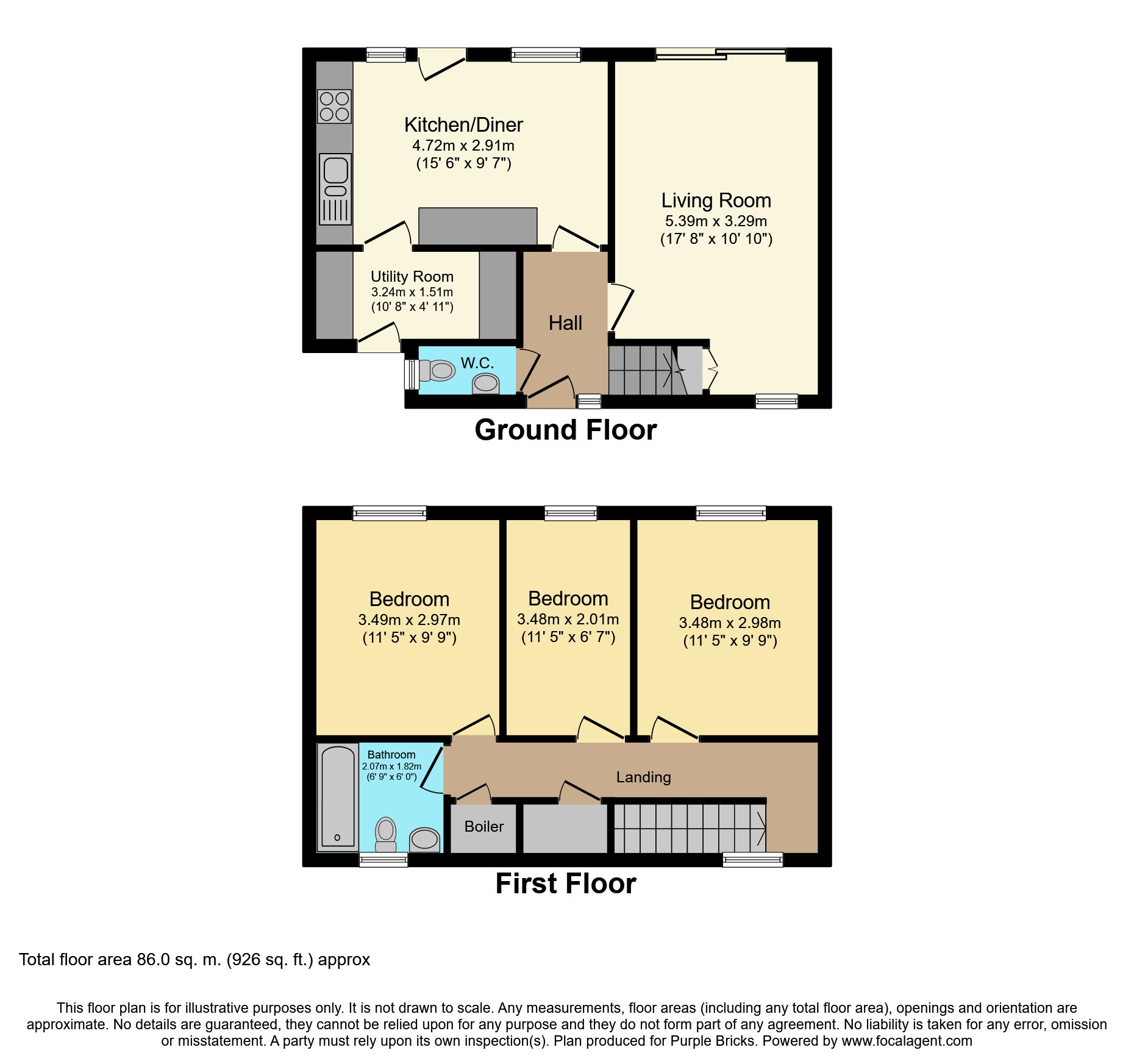 3 Bedrooms Semi-detached house for sale in Lydney, Bracknell RG12