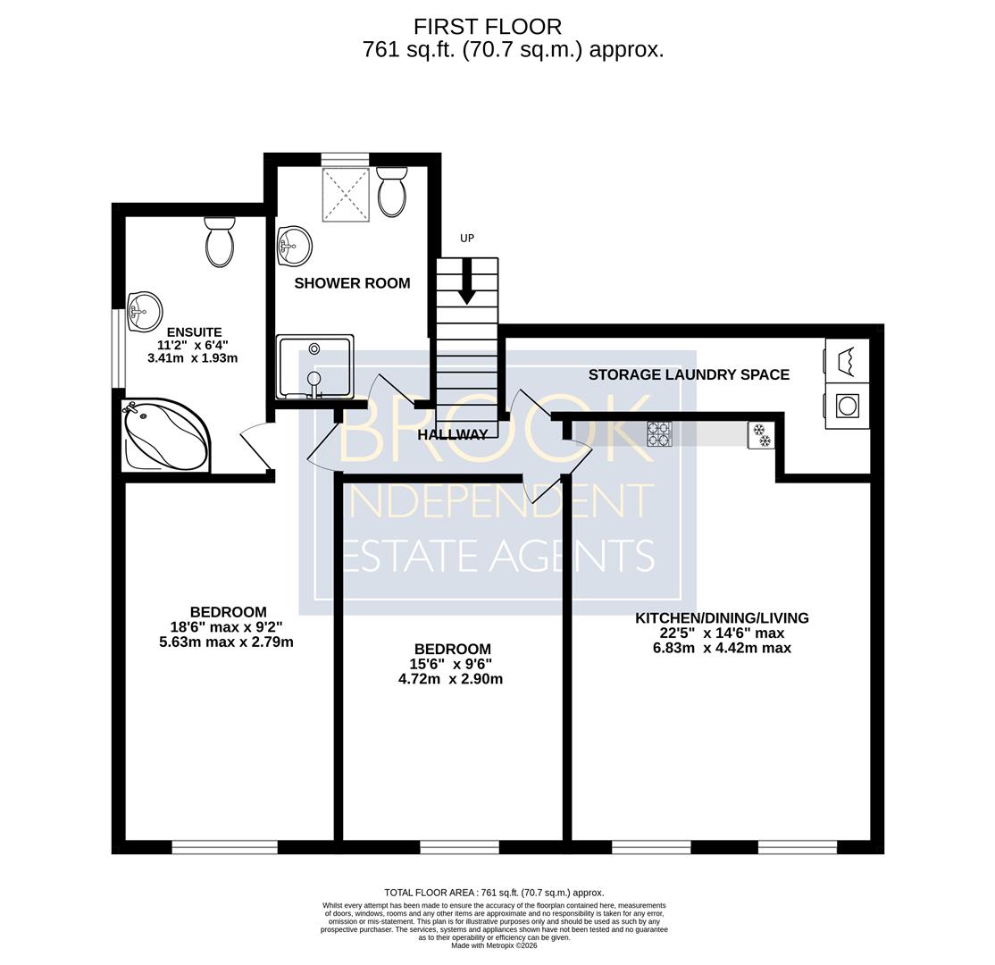 1B, Osborne Road, Southampton floorplan