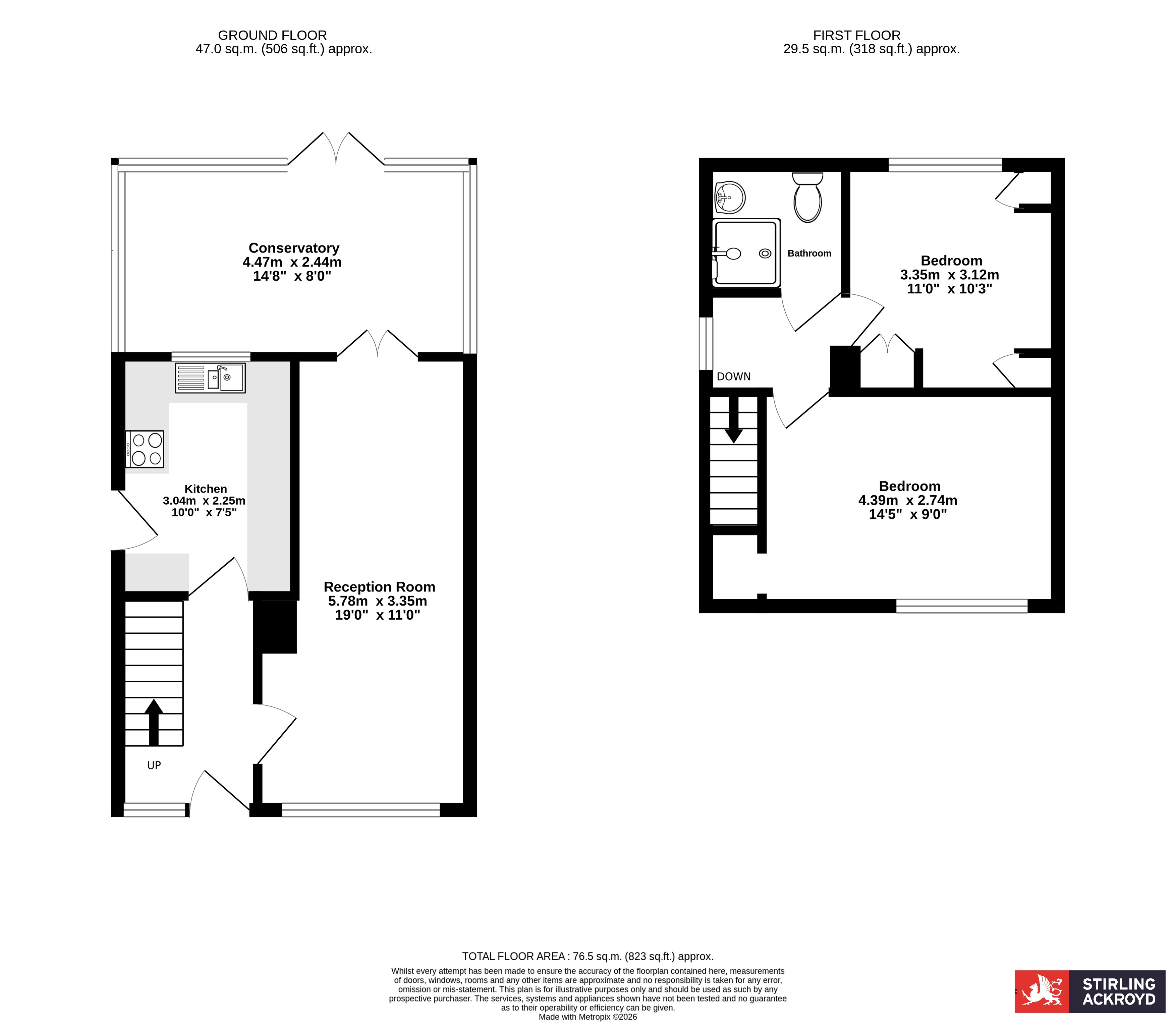 9, Ross Road, Twickenham floorplan