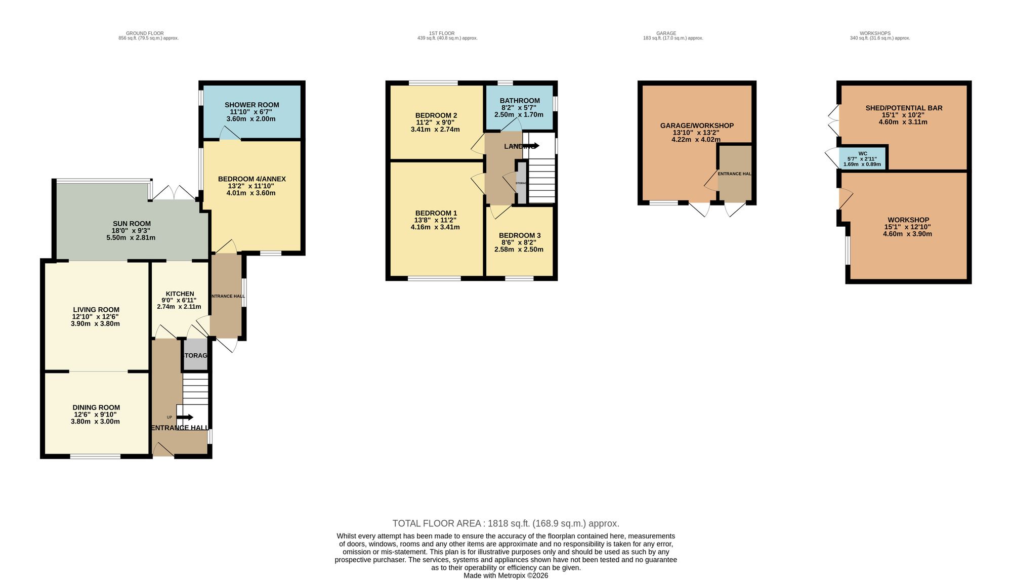 5 Hinderwell Place, Scarborough floorplan