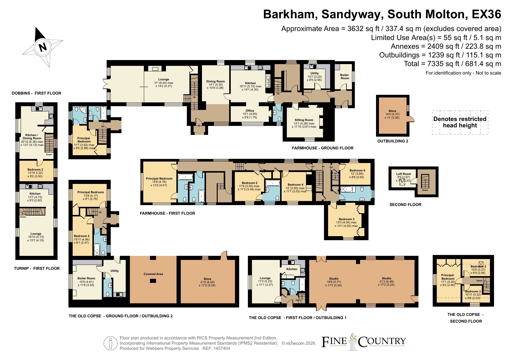 Barkham,, Sandyway, South Molton floorplan