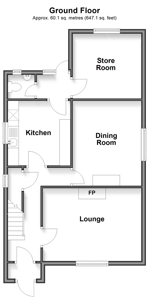 Forest Road Winford, Sandown floorplan