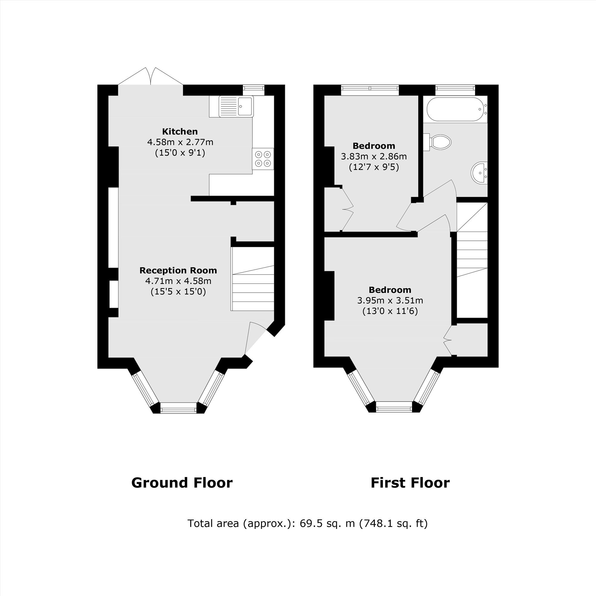 Lessingham Avenue, London floorplan