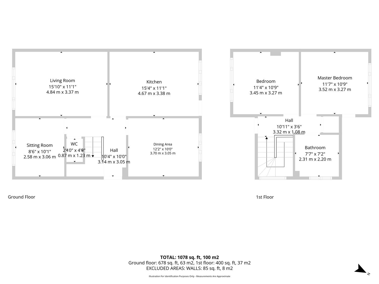 85, St. Lukes Avenue, Carluke floorplan