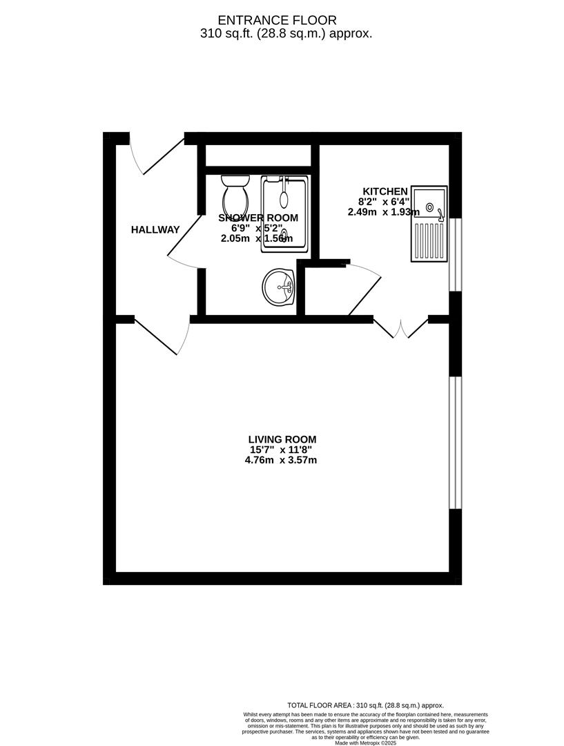 61, Newcourt, Uxbridge floorplan