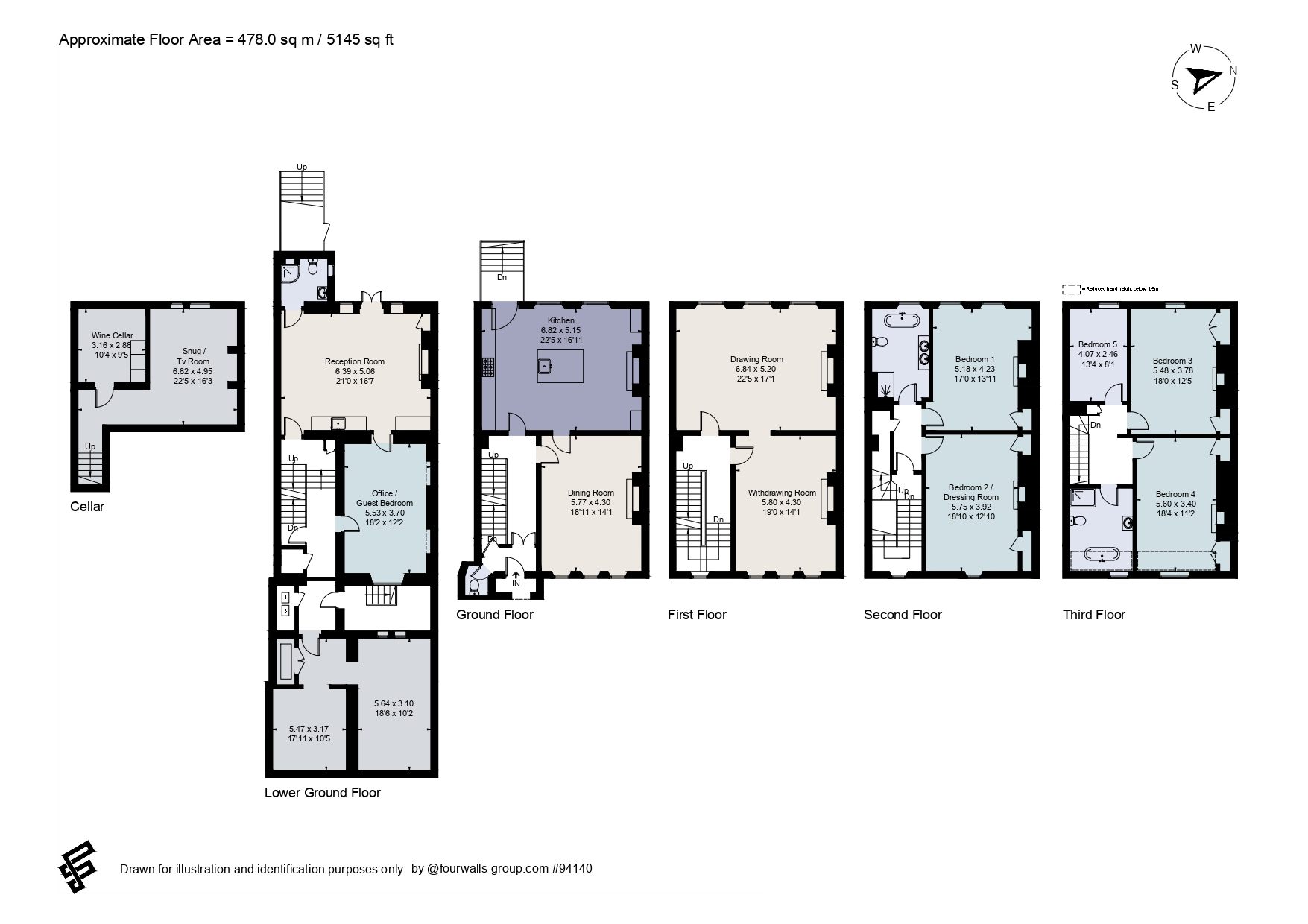 11, Brock Street, Somerset floorplan