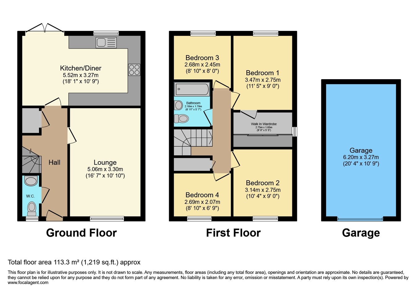 6, Poppy Drive, Scarborough floorplan