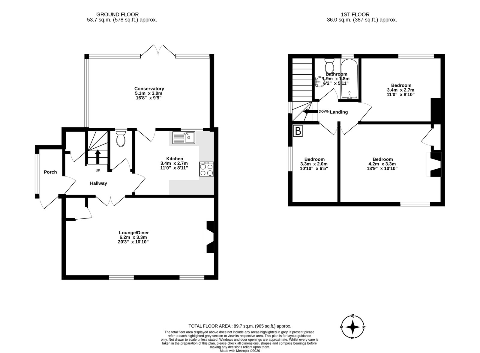 74, Addiscombe Road, Margate floorplan