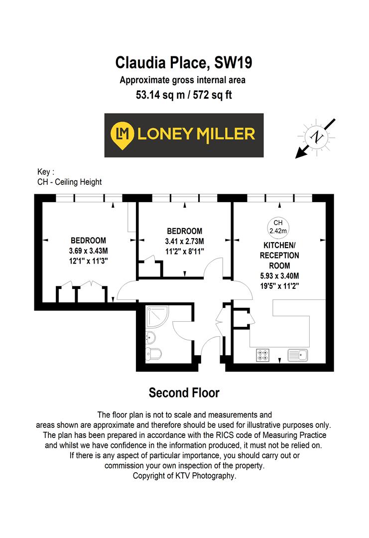35, Claudia Place, London floorplan
