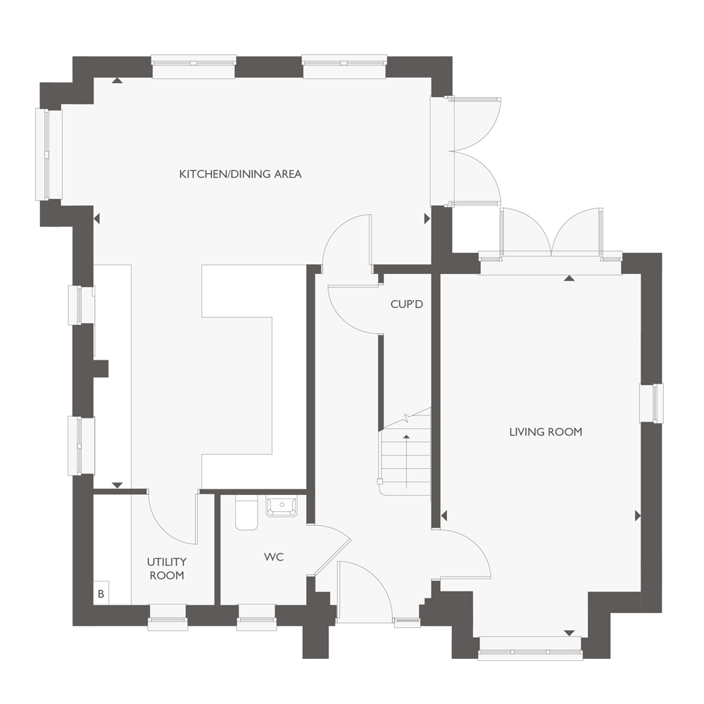 160, Choat Place, Chelmsford floorplan