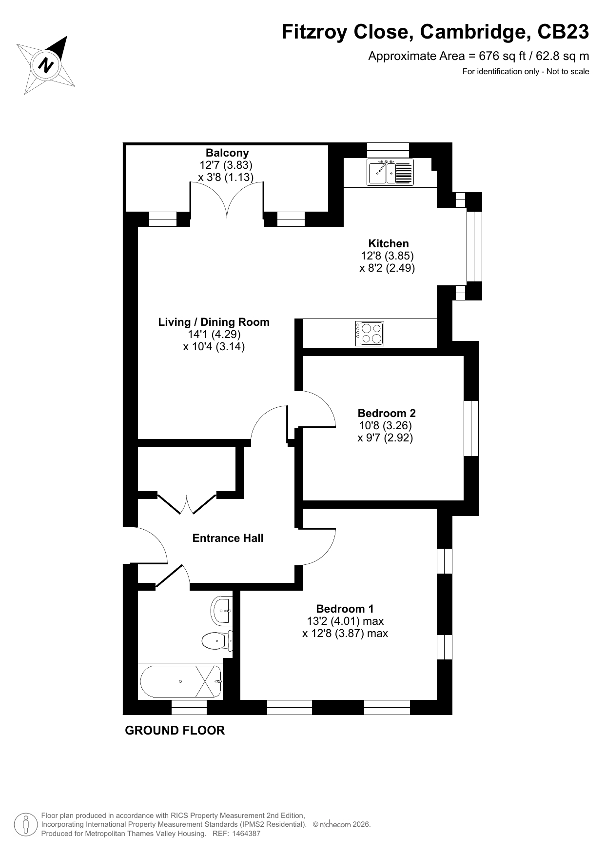 Fitzroy Close, West Cambourne floorplan