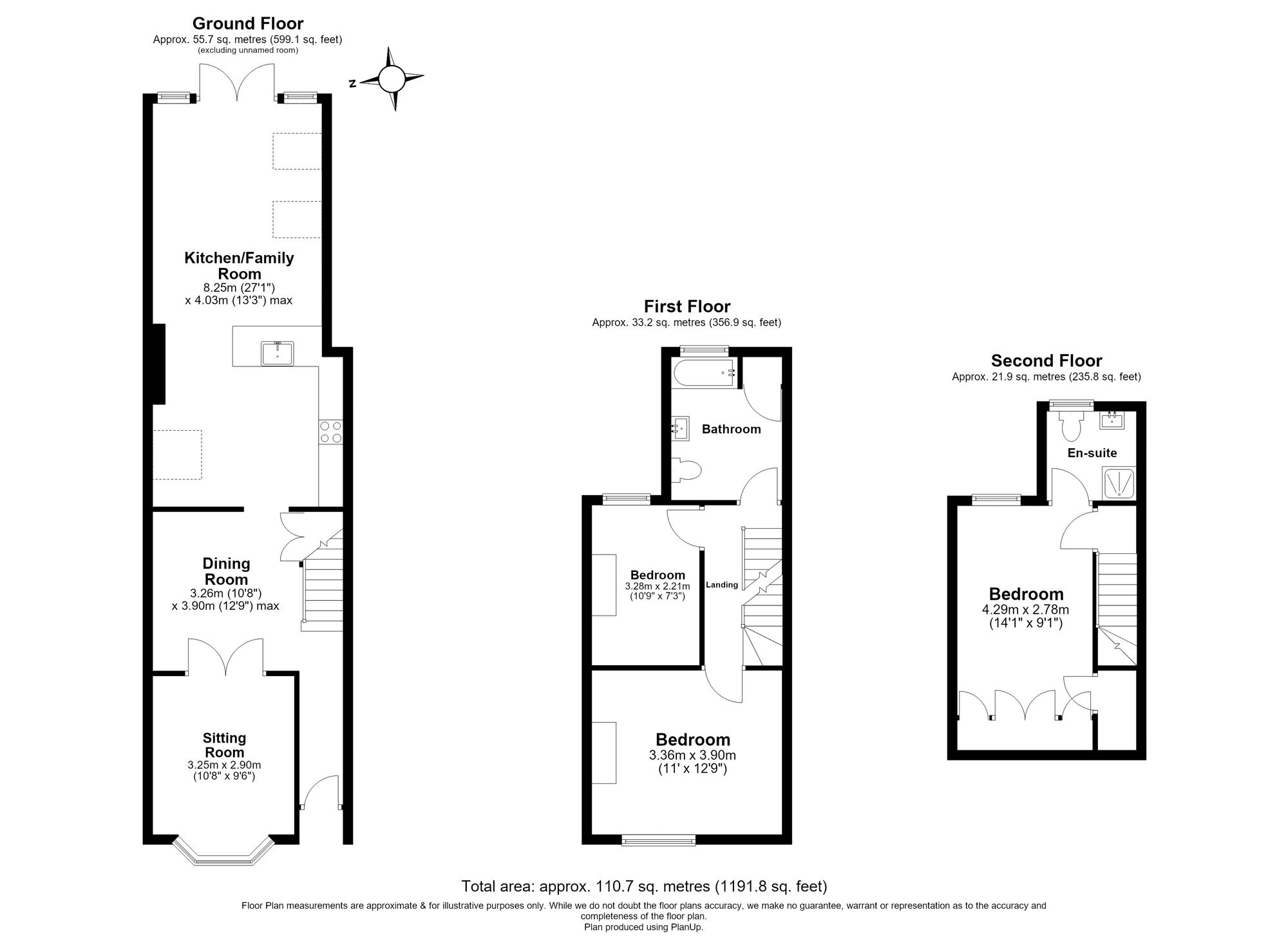 56 Grove Road, Hitchin floorplan