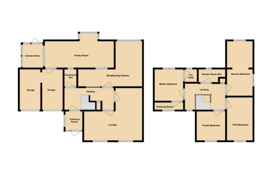 Berwick Chase, Oakerside Park, Peterlee, County Durham SR8, 4 bedroom