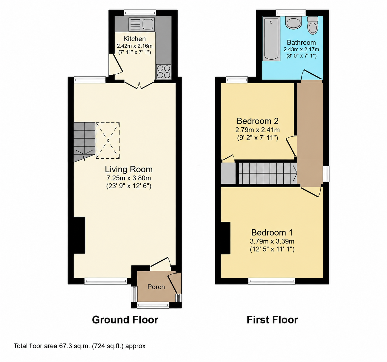 7, Allan Road, St. Helens floorplan