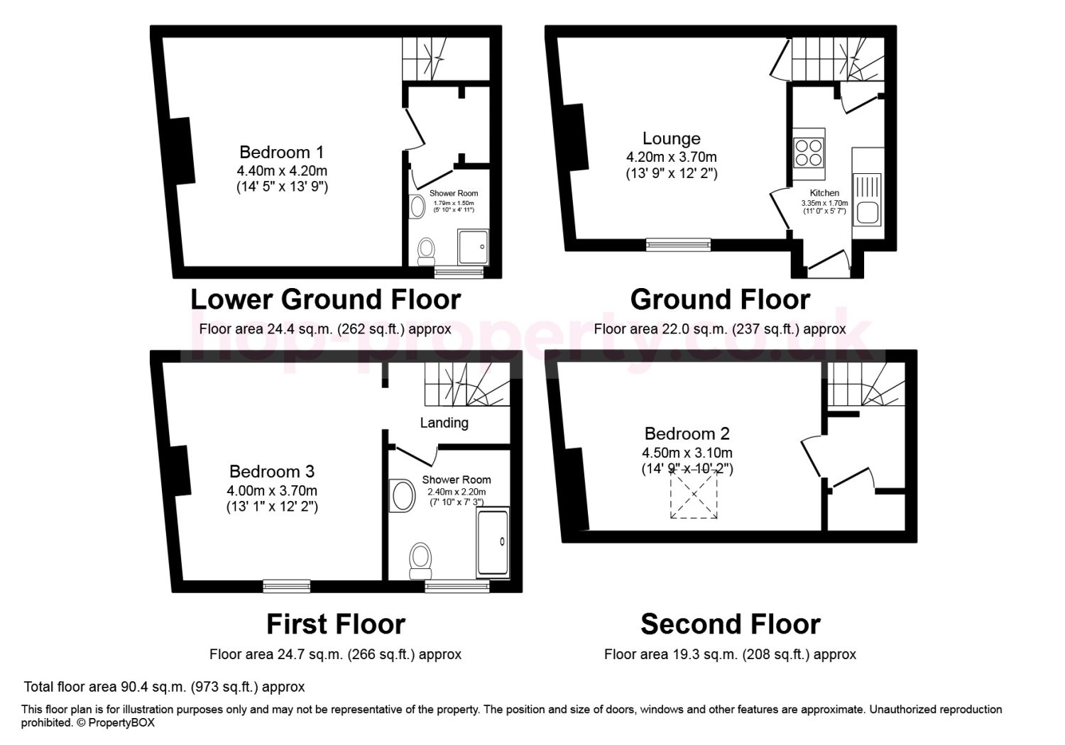 Quarry Mount Terrace, Leeds floorplan