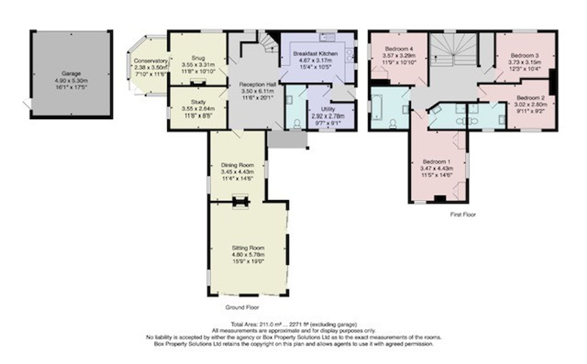 High Barn House Boroughbridge Road, Harrogate floorplan