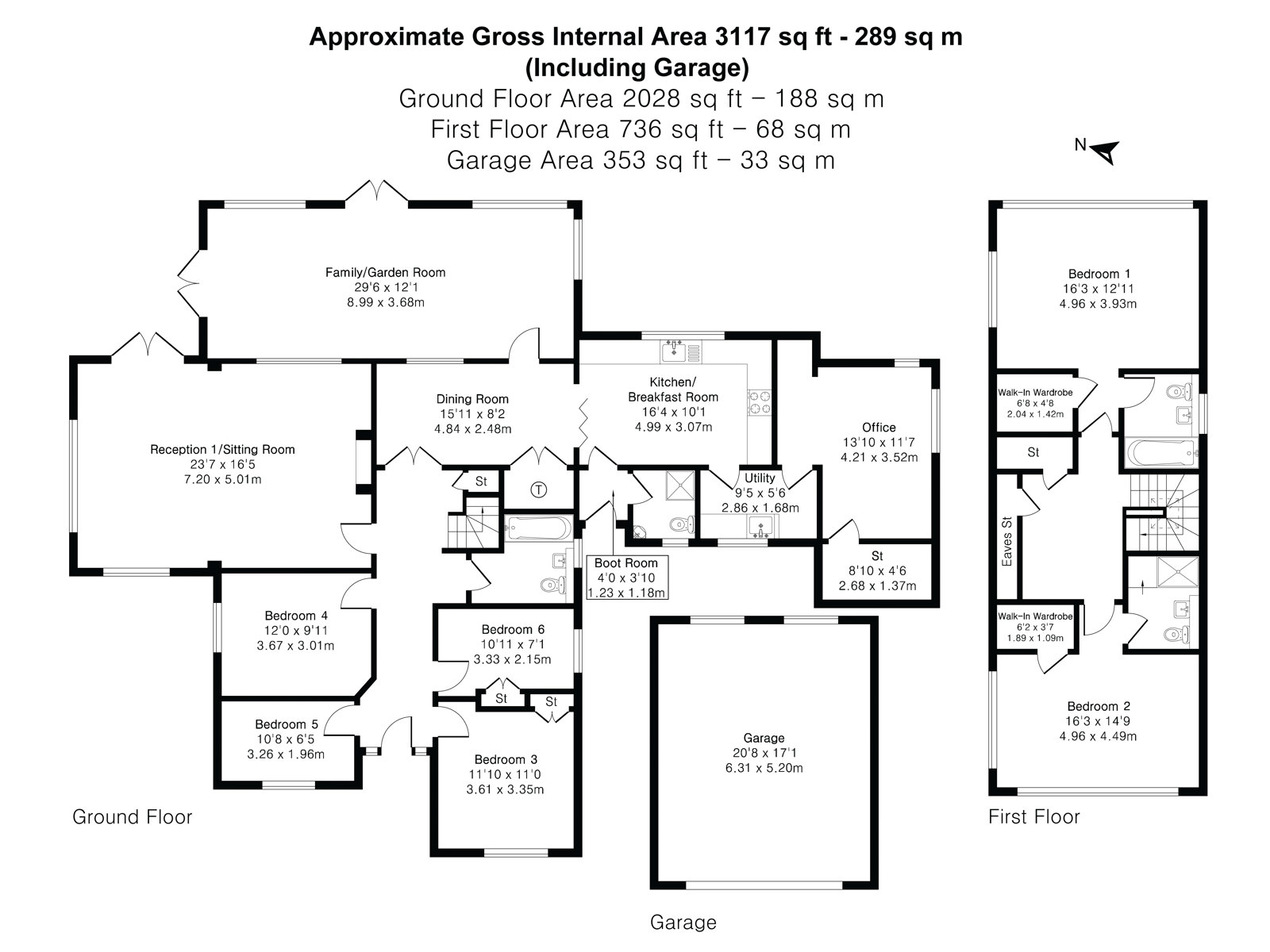 27, Longdown Road, Farnham floorplan