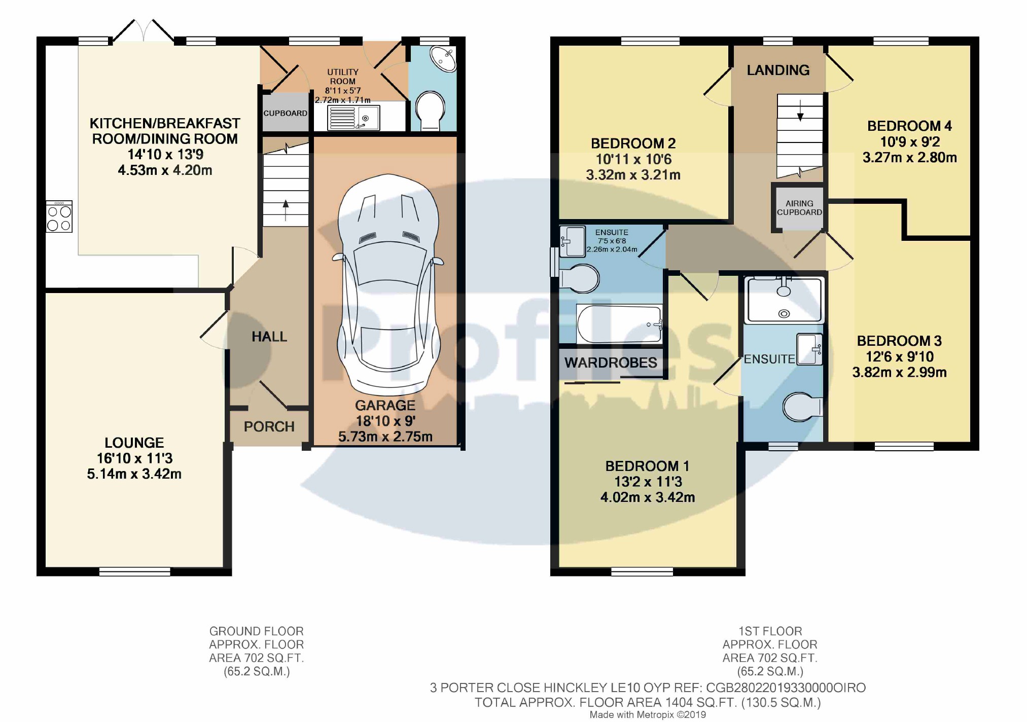 4 Bedrooms Detached house for sale in Porter Close, Hinckley LE10