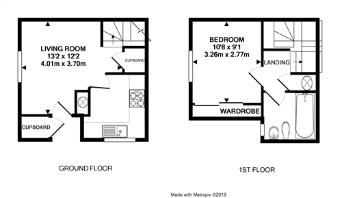 1 Bedrooms End terrace house to rent in Sepen Meade, Church Crookham, Fleet, Hampshire GU52