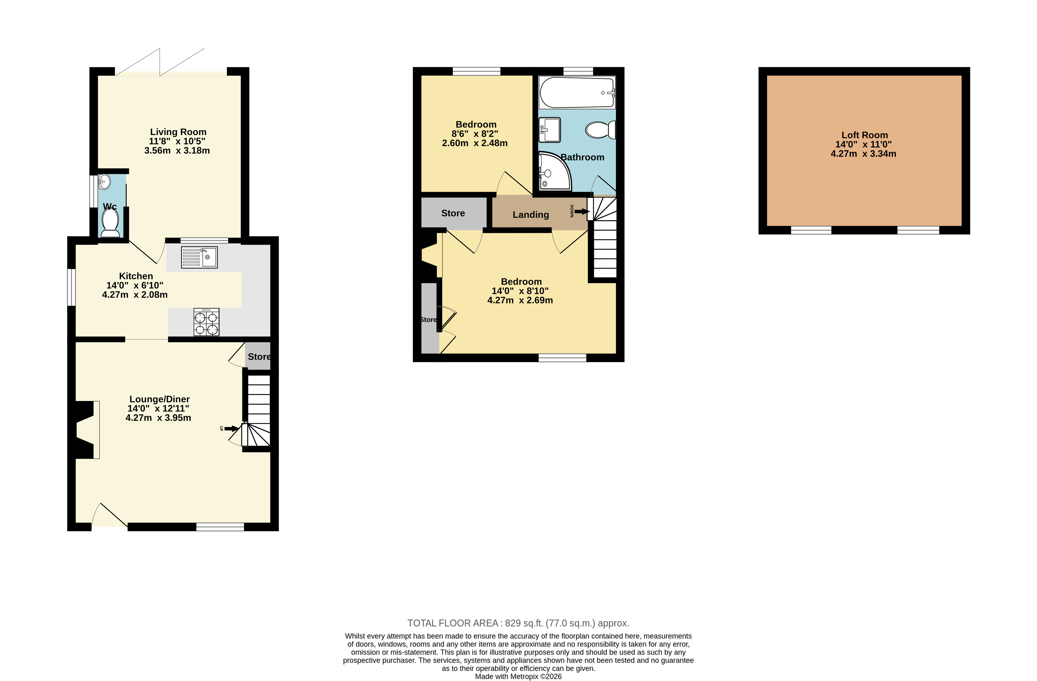 Leigh Cottage, 38, Bekesbourne Lane, Canterbury floorplan