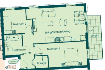 Keeper's Yard, B-04.05, The Roundway, London floorplan