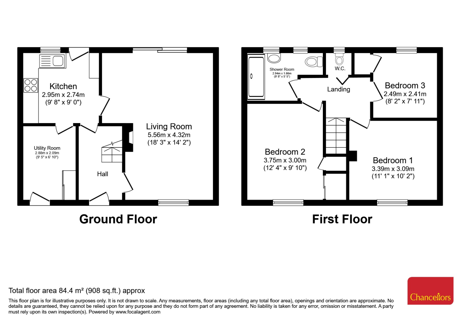 15, Flexney Place, Oxford floorplan