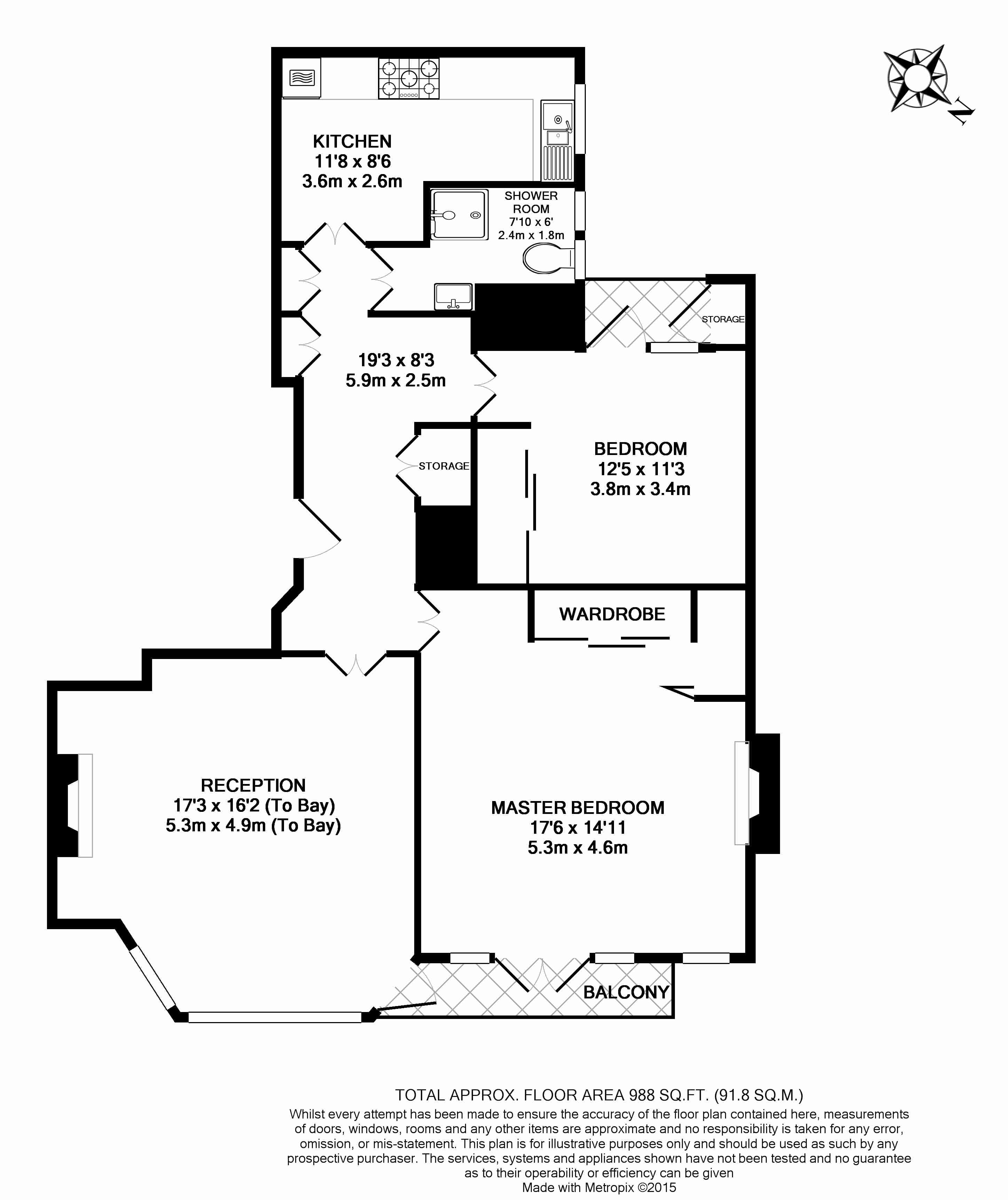 2 Bedrooms Flat to rent in Maida Vale, London W9