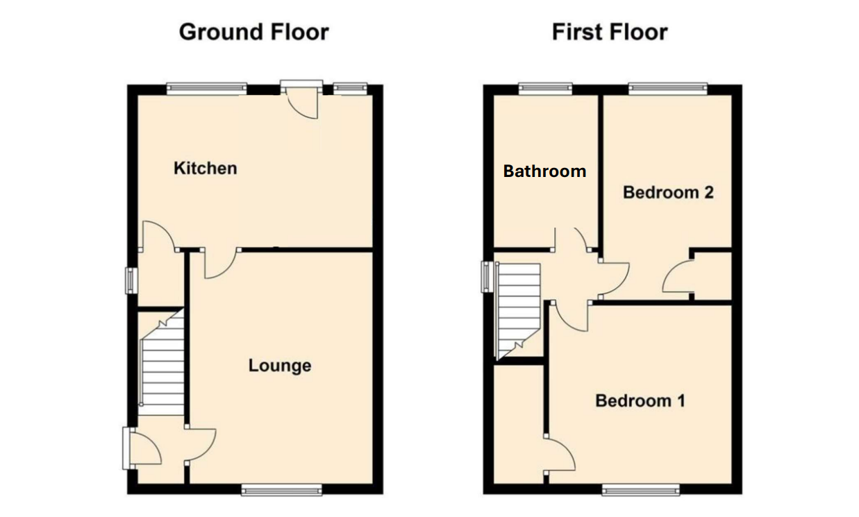 15, Laurie Close, Nottingham floorplan