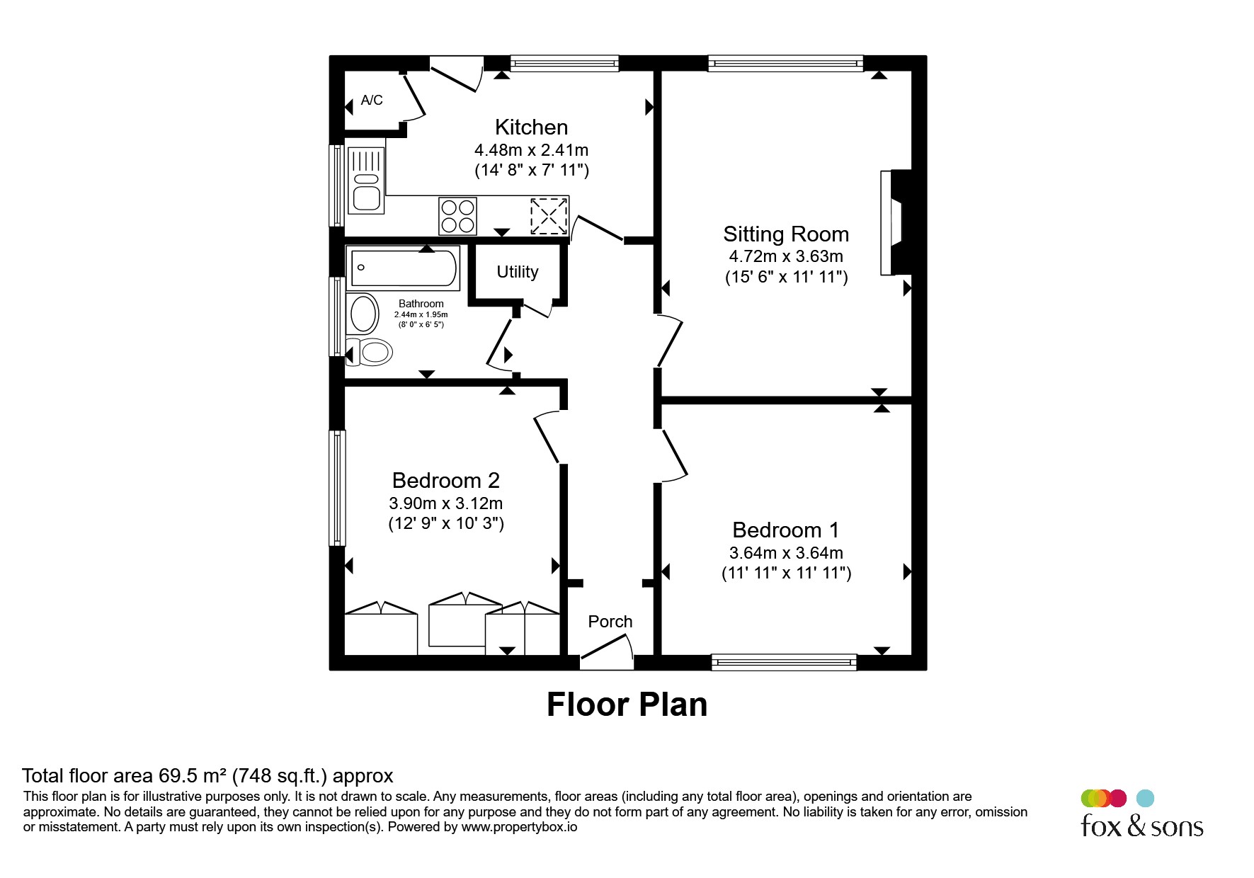 5, Broadlands Close, Salisbury floorplan