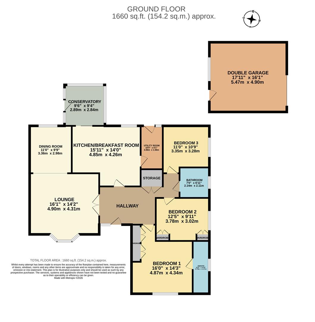 21, Llwyn Onn, Abergele floorplan
