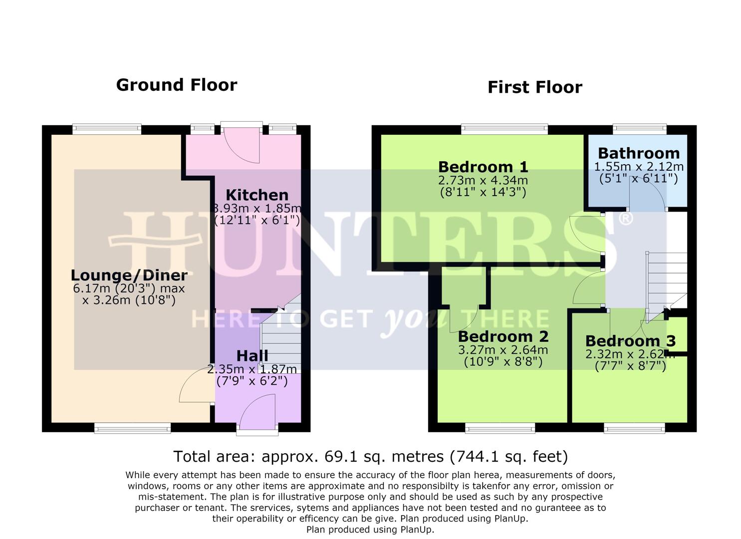 41, Fastnet Road, Leicester floorplan