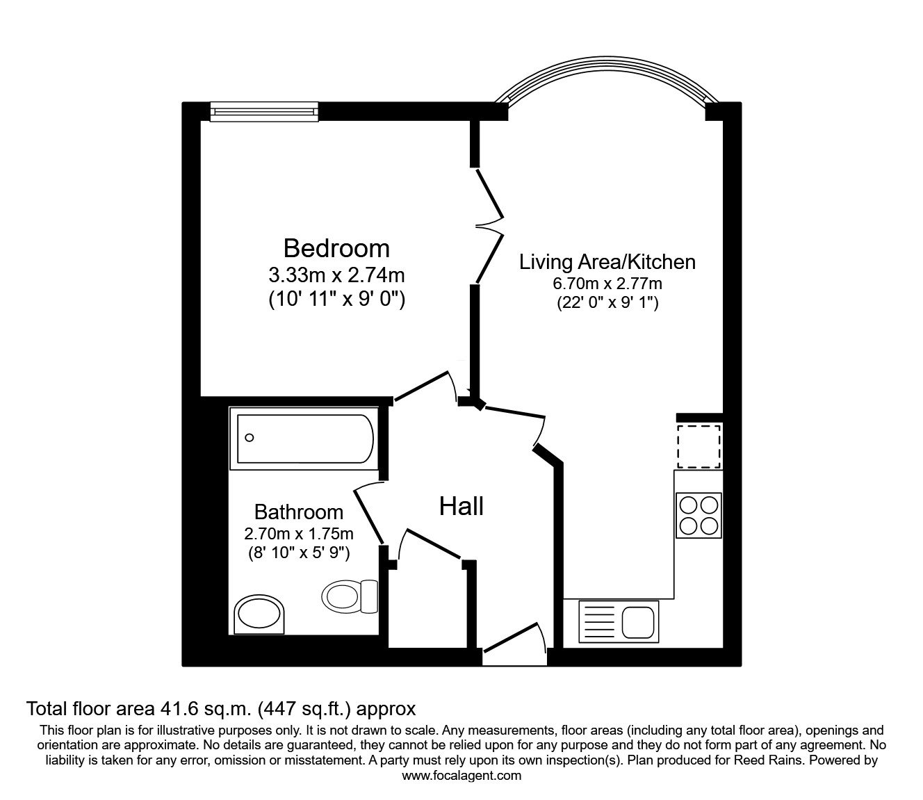 Apartment 24, Velvet Court,, Granby Row, Manchester floorplan
