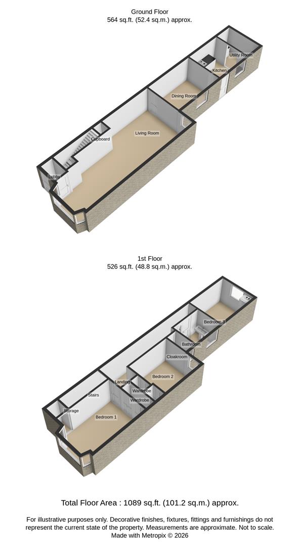 70, Hamilton Road, Great Yarmouth floorplan
