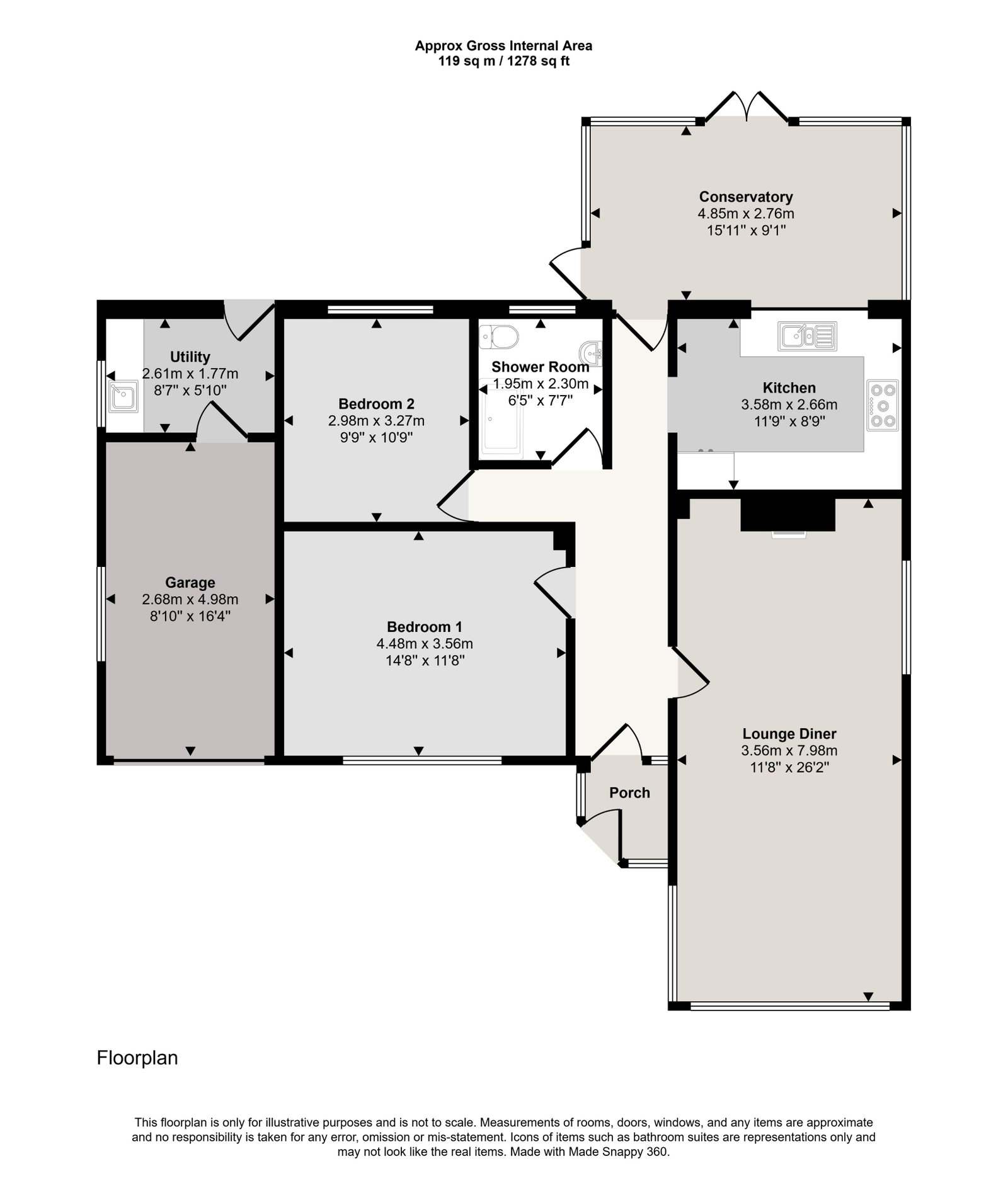 40, Westmoor Park, Tavistock floorplan