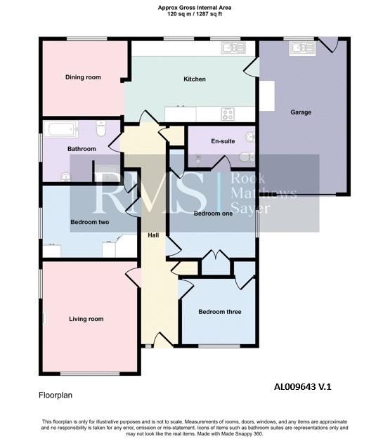 12, Westview, Alnwick floorplan