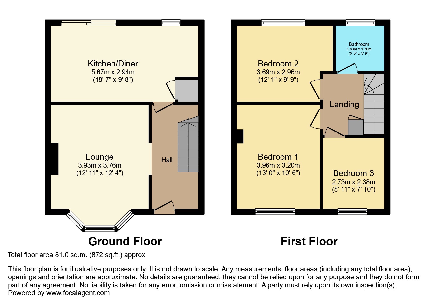 Northdown Hill, Broadstairs CT10, 3 bedroom semidetached house for