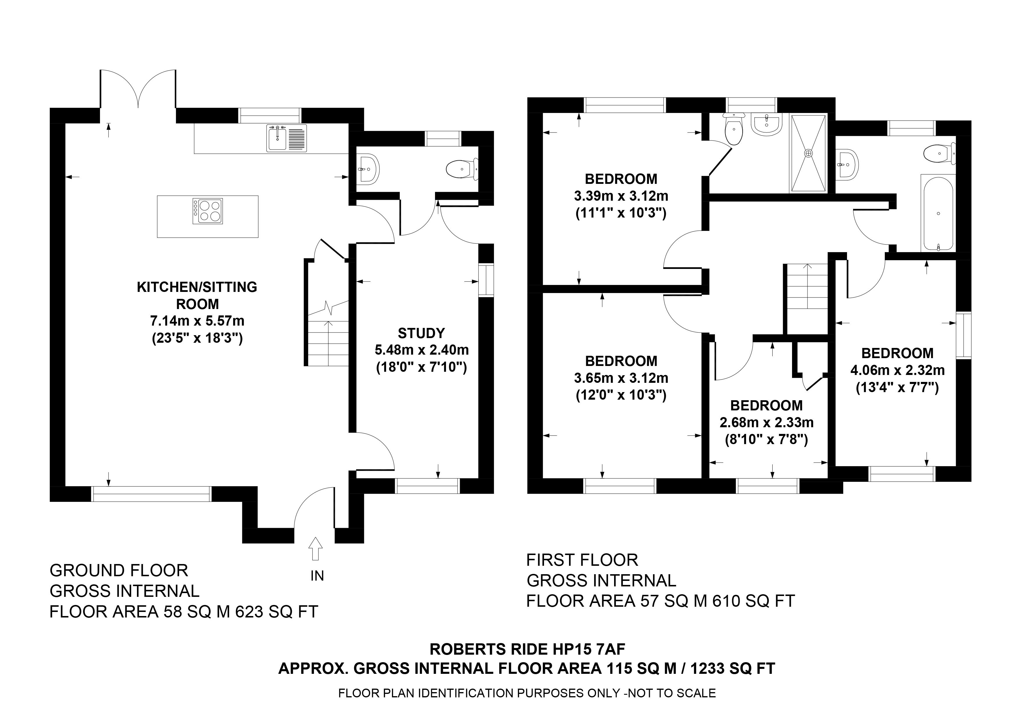 4 Bedrooms Semi-detached house to rent in Roberts Ride, Hazlemere, High Wycombe HP15