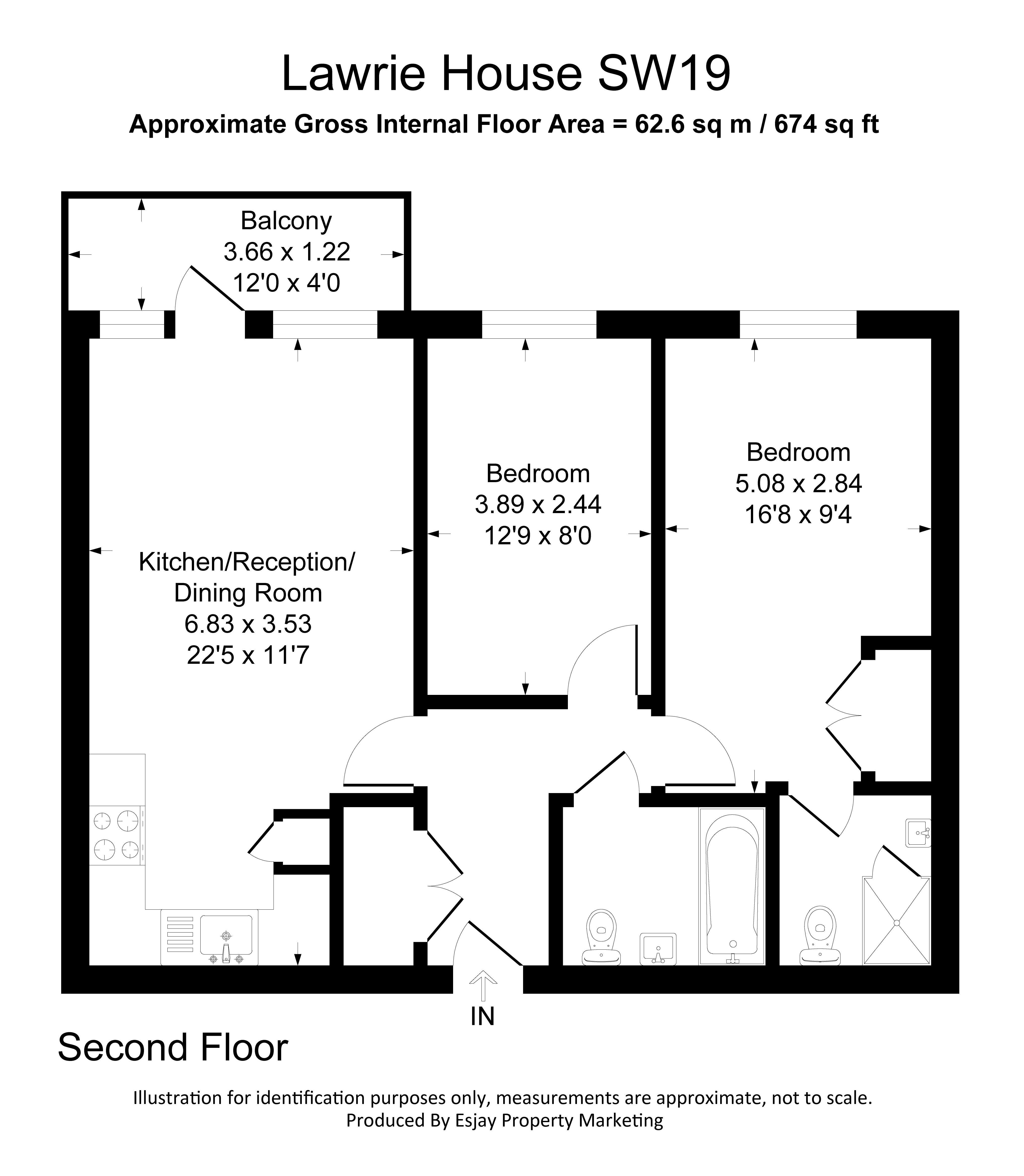 Lawrie House, London, SW19 floorplan