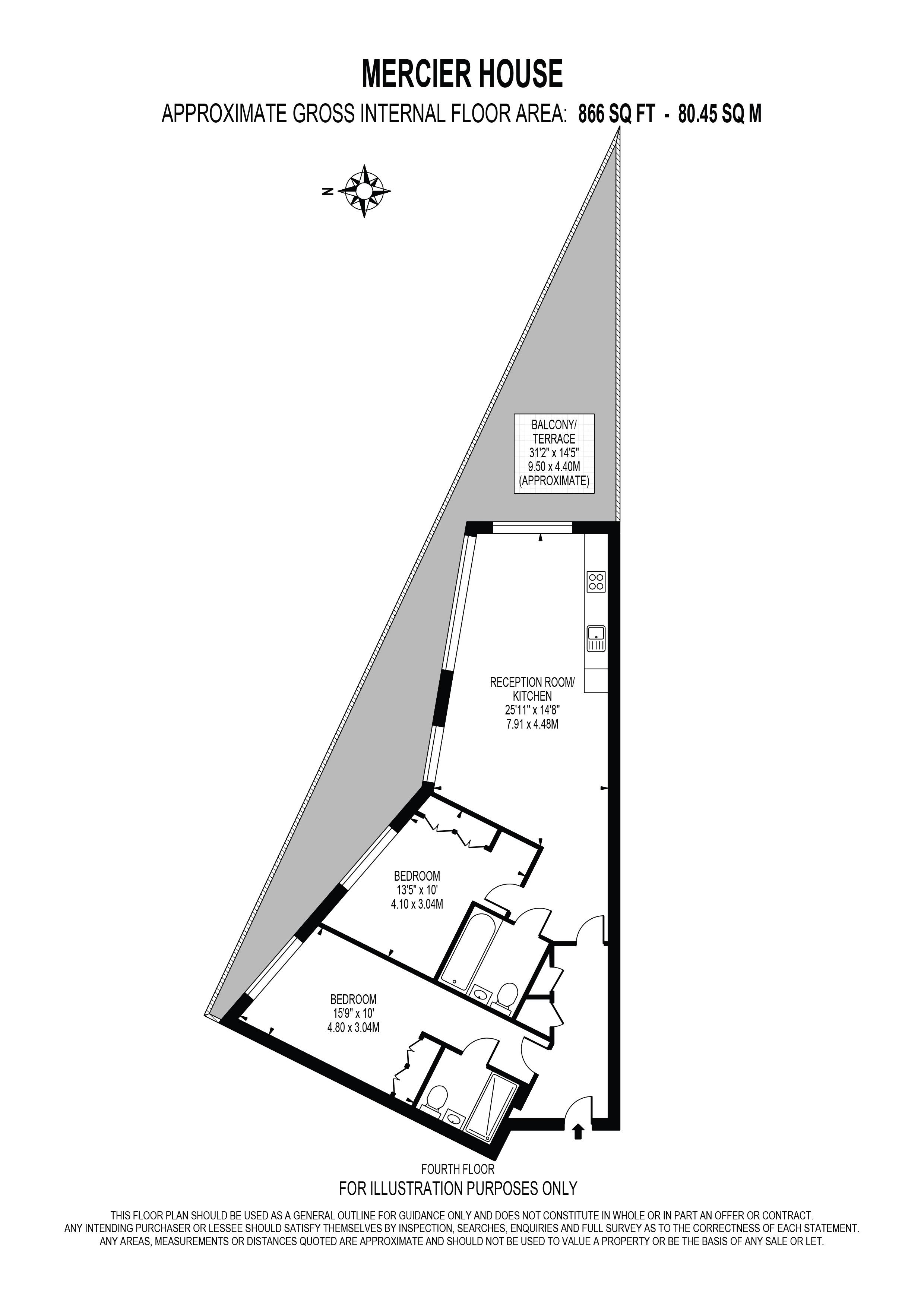 2 Bedrooms Flat for sale in Mercier Court, Royal Wharf, London E16