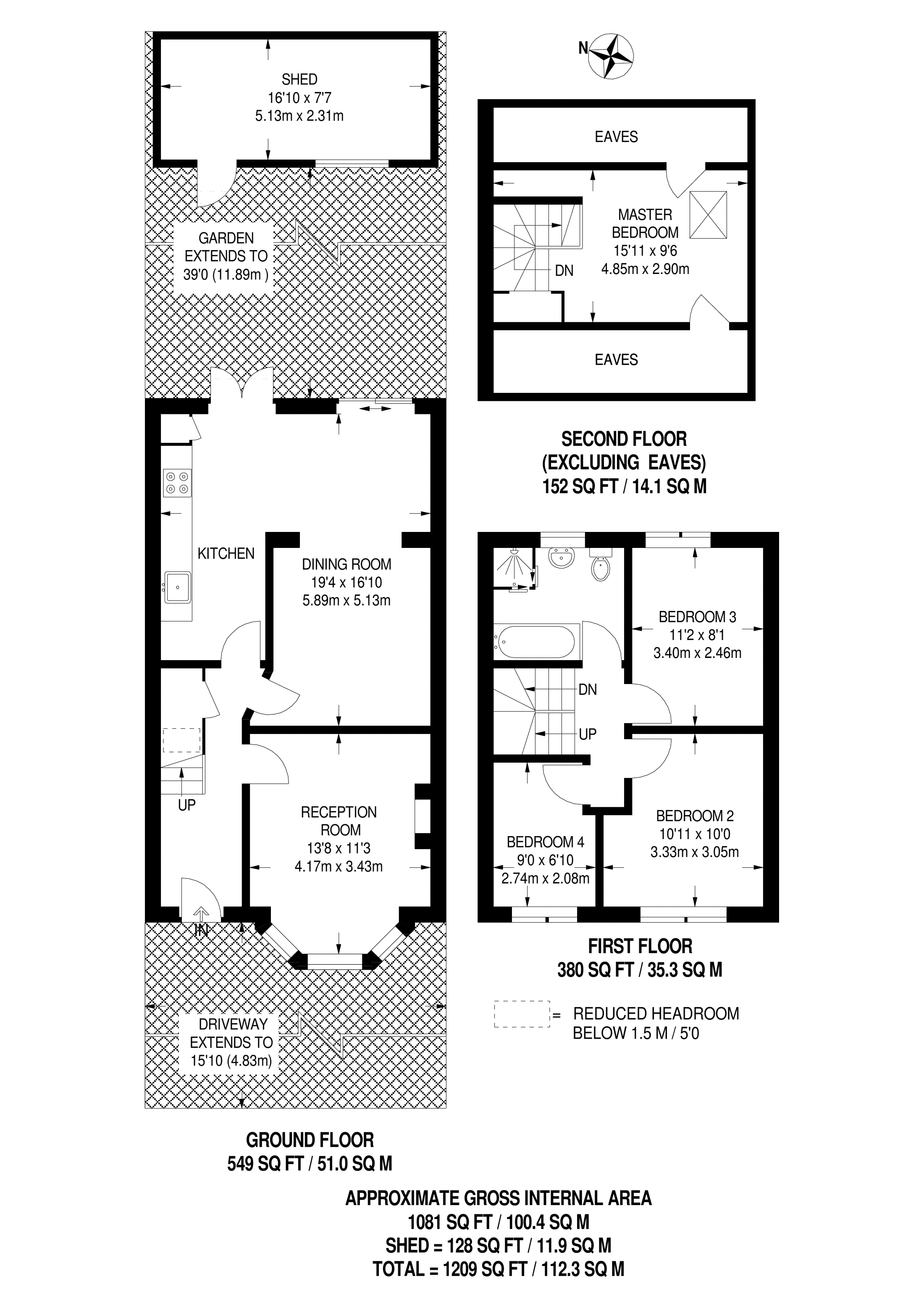 4 Bedrooms Terraced house for sale in Westwood Road, Seven Kings IG3