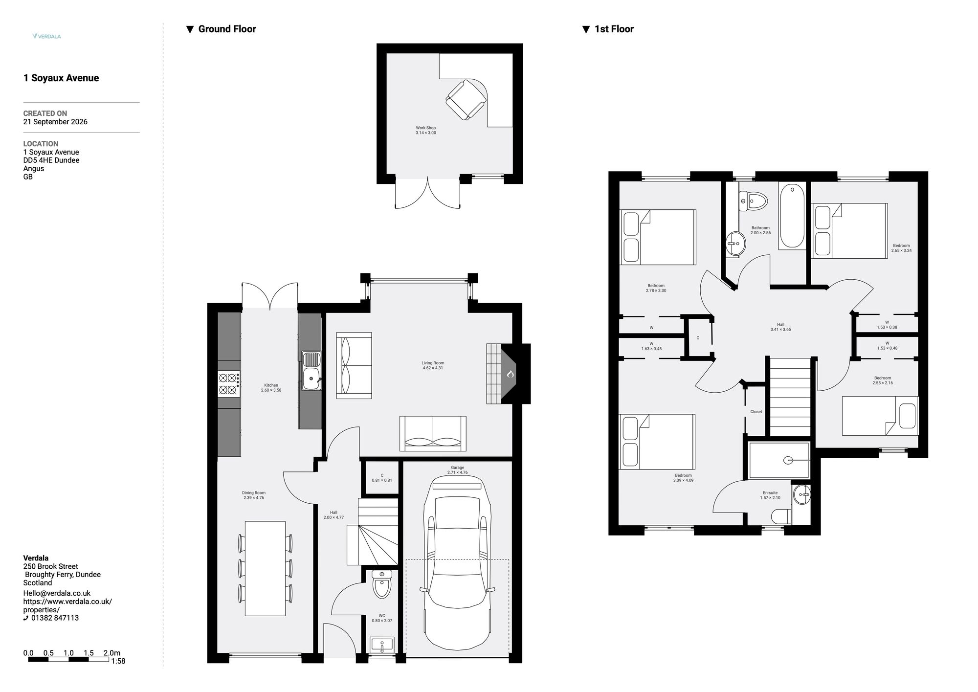 1 Soyaux Avenue, Dundee floorplan