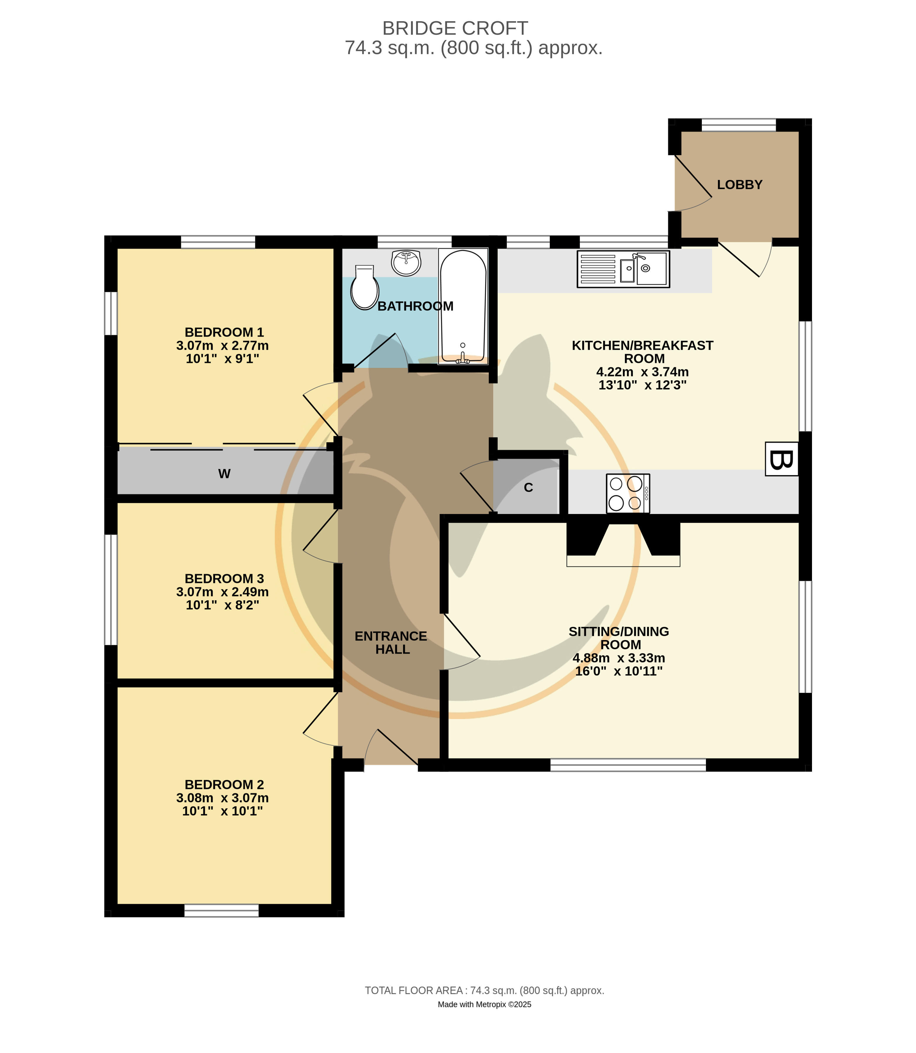 Bridge Croft,, Eastbank Road, Hampshire floorplan