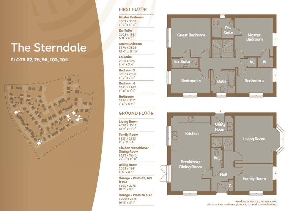 Plot 104 'The Sterndale', 1, Bramble Close, Hampshire floorplan
