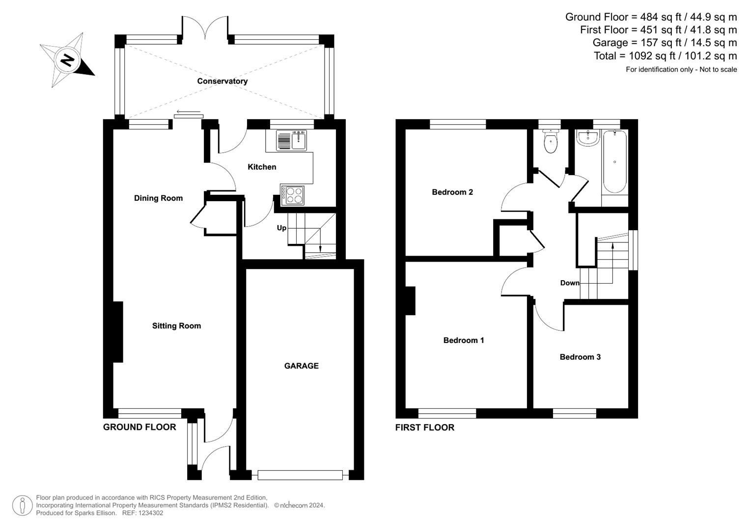 67, Oakmount Road, Chandler's Ford floorplan