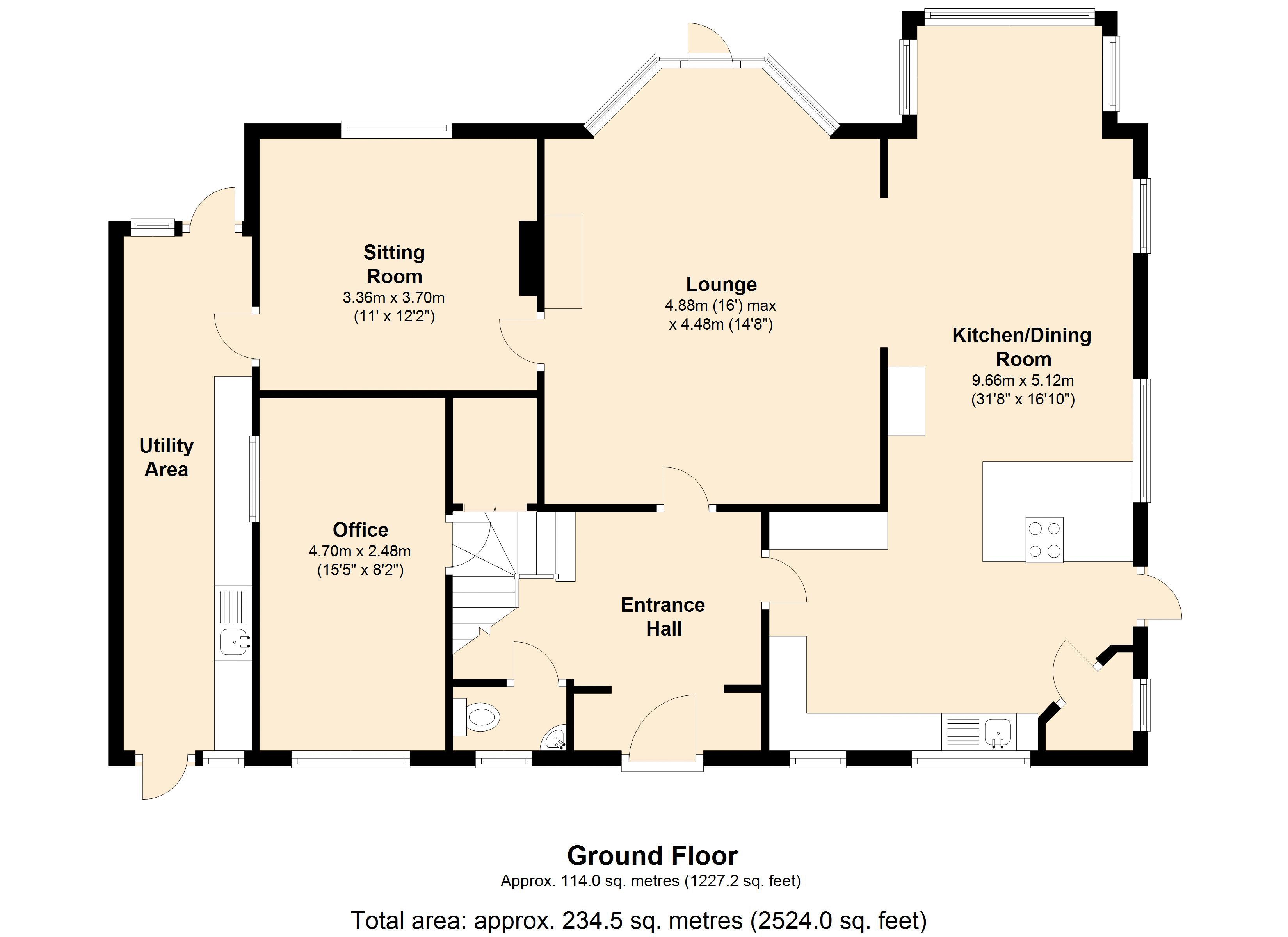 5 Bedrooms Detached house for sale in Pirton Lane, Churchdown, Gloucester GL3