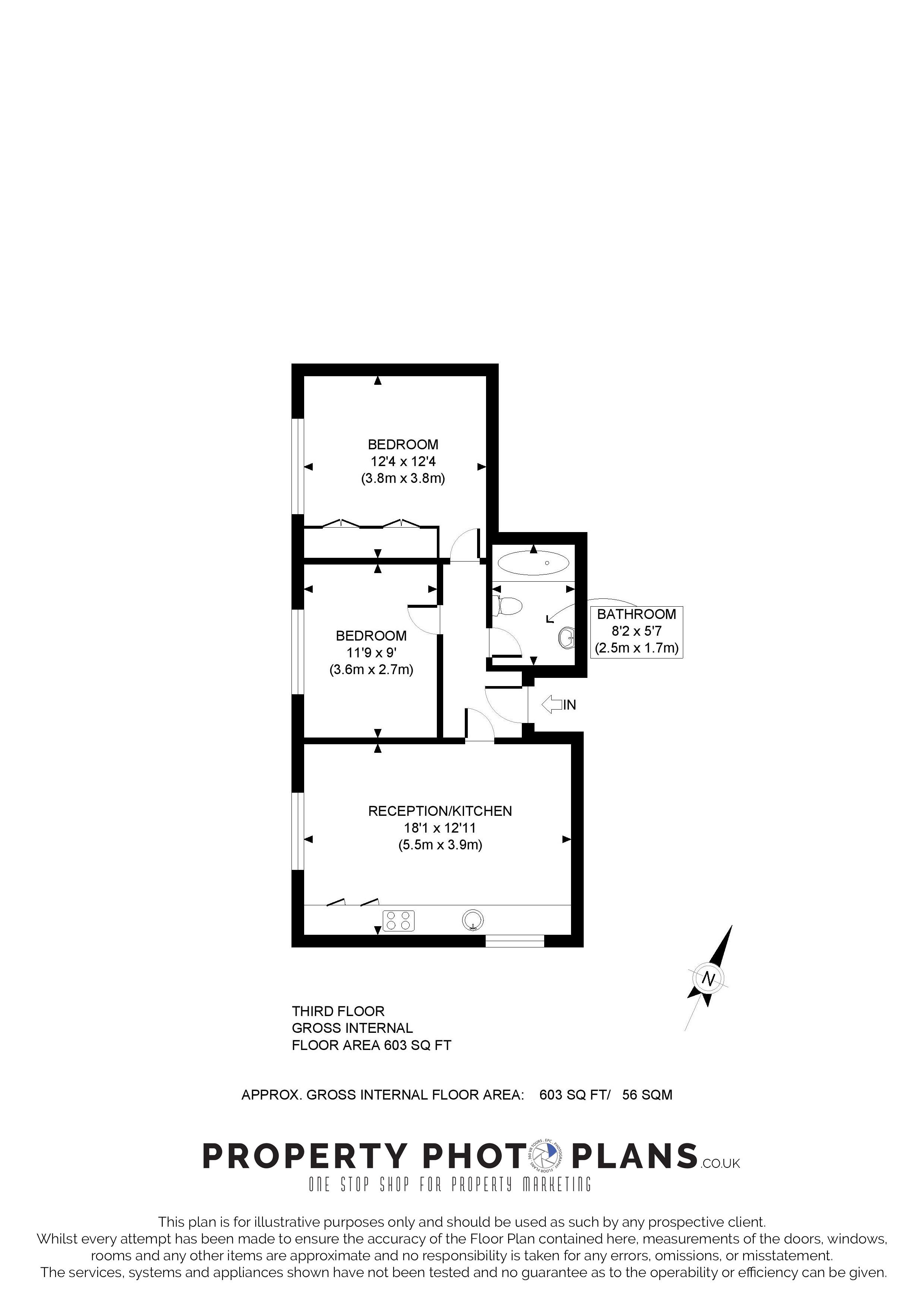 Stanley Gardens, London floorplan