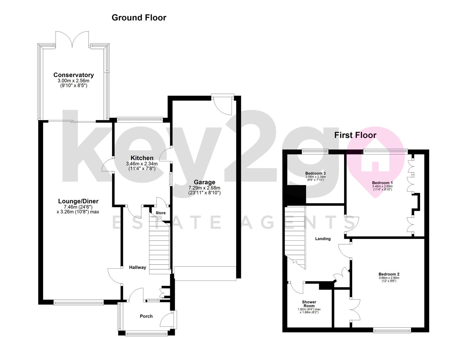 16, Gray Street, Sheffield floorplan