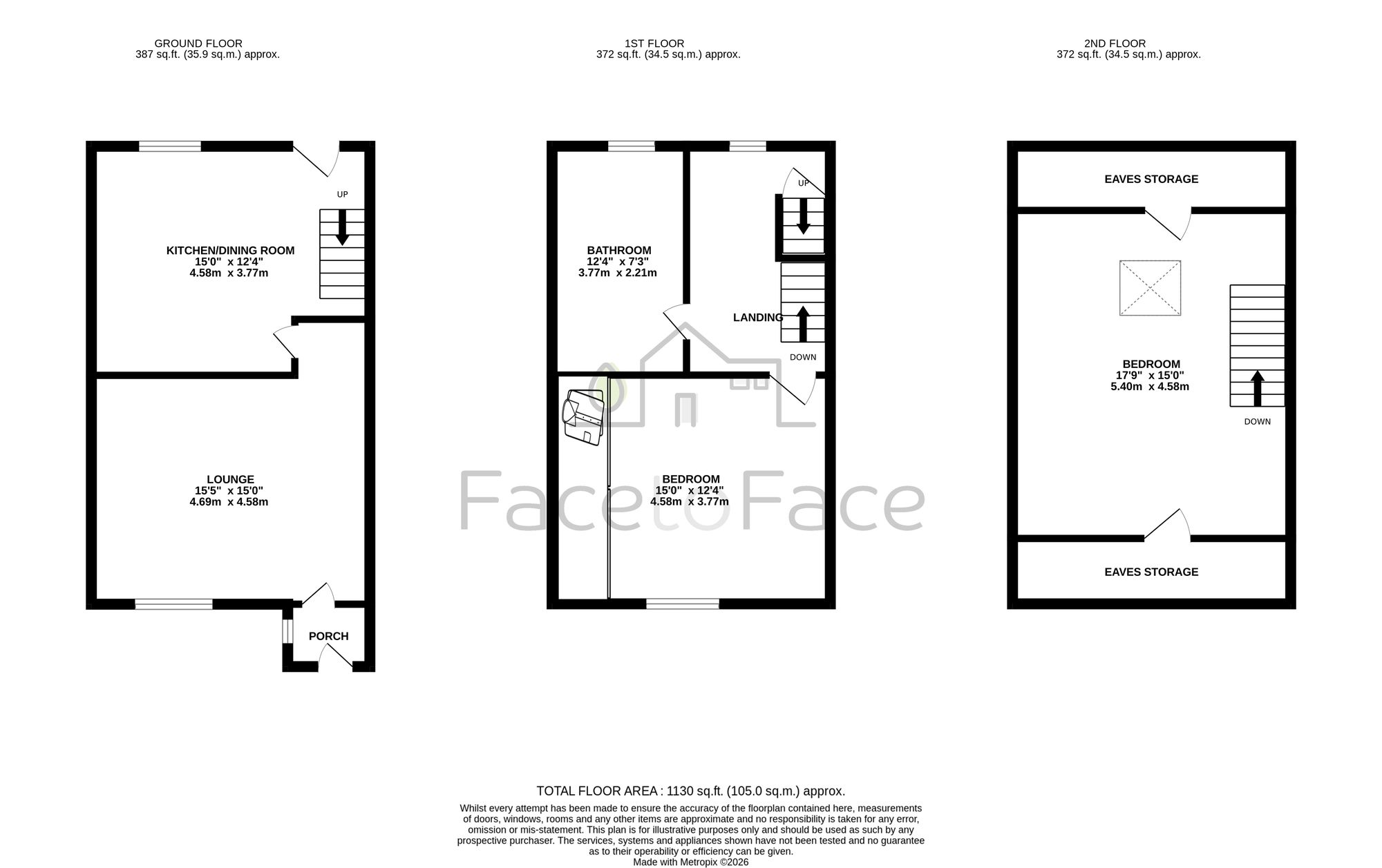980 Rochdale Road, Todmorden floorplan