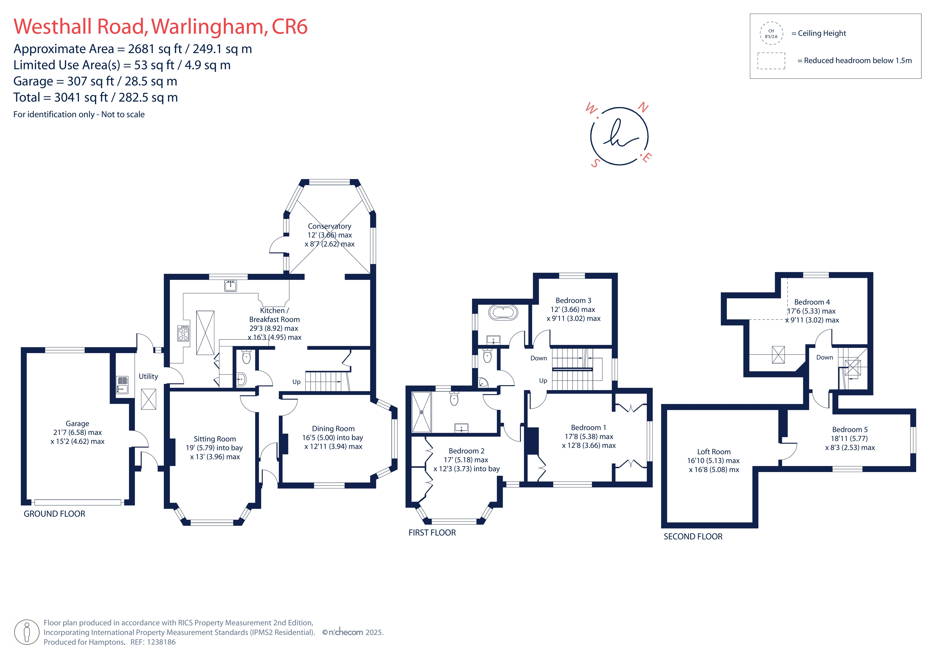 103, Westhall Road, Warlingham floorplan